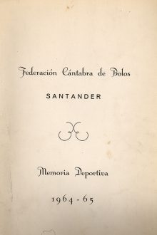 Memoria de Actividades 1965