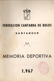 Memoria de Actividades 1967