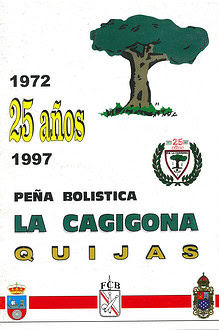 25º Aniversario PB La Cagigona