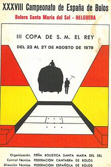 Cpto. de España 1ª Ind. – Bolo Palma 1979