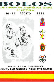 Cpto. de España 1ª Par. Bolo Palma 1993