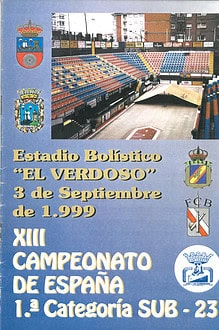 Cpto. de España 1ª Sub 23 Bolo Palma 1999