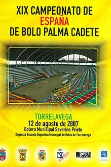 Cpto. de España Cadete Bolo Palma 2007