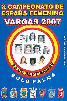 Cpto. de España Femenino Bolo Palma 2007