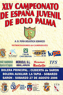 Cpto. de España Juvenil Bolo Palma 2006