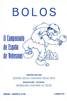 Cpto. de España Veteranos Bolo Palma 1974