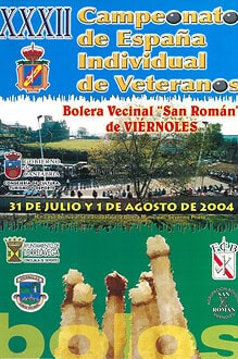 Cpto. de España Veteranos Bolo Palma 2004