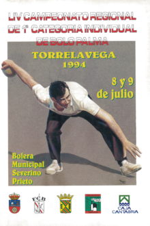 Cpto. Regional 1ª Bolo Palma 1994