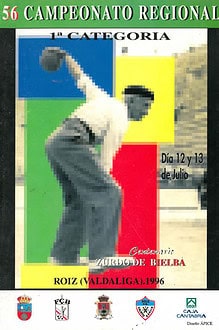 Cpto. Regional 1ª Bolo Palma 1996