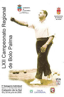 Cpto. Regional 1ª Ind. Bolo Palma 2002