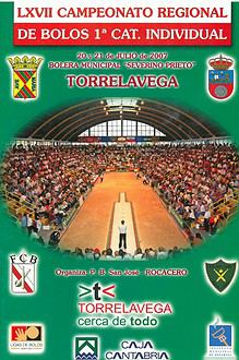 Cpto. Regional 1ª Ind – Bolo Palma 2007