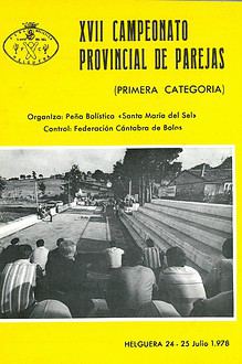 Cpto. Regional 1ª Par. – Bolo Palma 1978