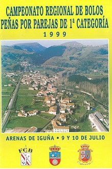 Cpto. Regional 1ª Par. Bolo Palma 1999