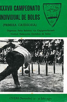 Cpto. Regional Bolo Palma 1977
