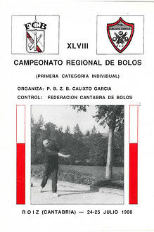 Cpto. Regional Bolo Palma 1988