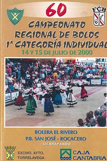 Cpto. Regional 1ª Ind. Bolo Palma 2000