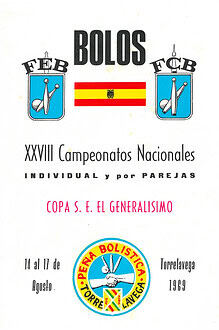 Cptos. Nacionales Bolo Palma 1969
