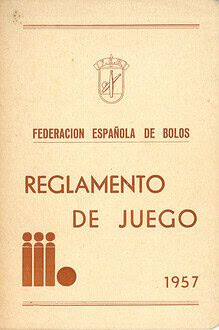 Reglamento Bolo Palma FEB 1957