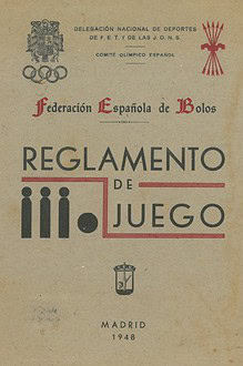 Reglamento Bolo Palma FEB 1948