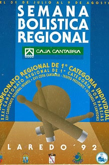 Semana Bolística Regional 1992