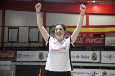 Cristina Cabielles campeona del 1er Torneo Femenino